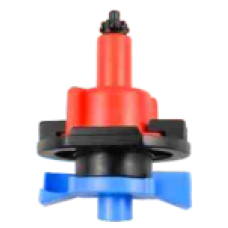 Sprinkler Head with 360 Degree Radius - Blue/ Red